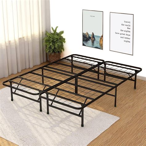 queen bed height metal frame and box spring|beds with box spring required.